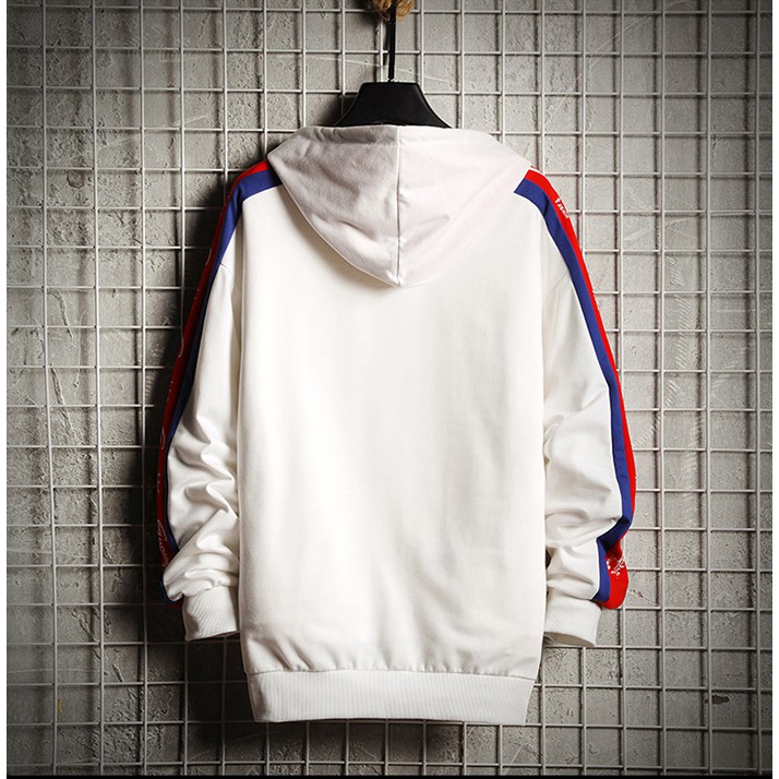 Áo  hoodie phối chữ ngực  thời trang thu đông hot | BigBuy360 - bigbuy360.vn