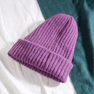 [ SẴN ] Mũ len Beanie gân xốp tone màu Vintage loại mịn xịn