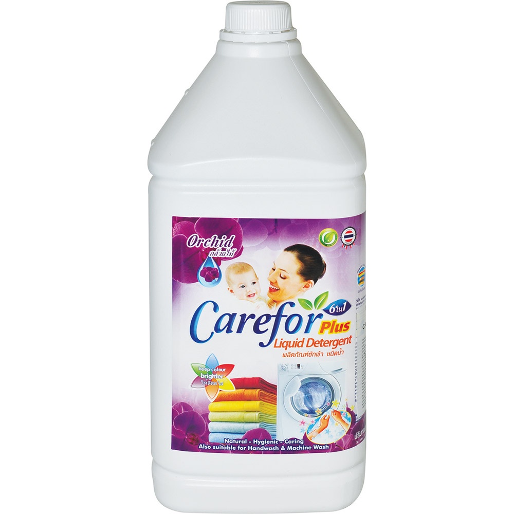 Nước Giặt Xả CAREFOR  PLUS 6 in 1 - 3500ML Nhập Khẩu Thái Lan . Chuyên Gia Chăm Sóc Vải