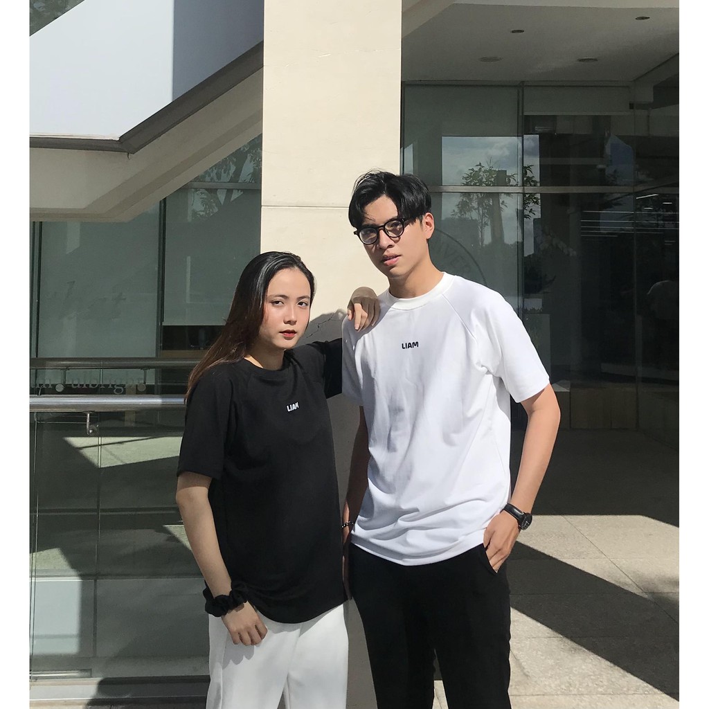 ÁO THUN UNISEX "BASIC TEE LIAM" CHẤT VẢI SIÊU DÀY SIÊU MỊN 100% COTTON DA CÁ -LiamStoreSG | BigBuy360 - bigbuy360.vn