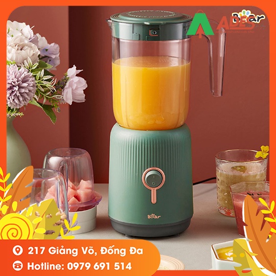 [Mã 154ELSALE2 giảm 7% đơn 300K] Máy xay 3 in 1 đa năng Bear LLJ-C10P1 (BL-B10V2) - Hàng Chính Hãng