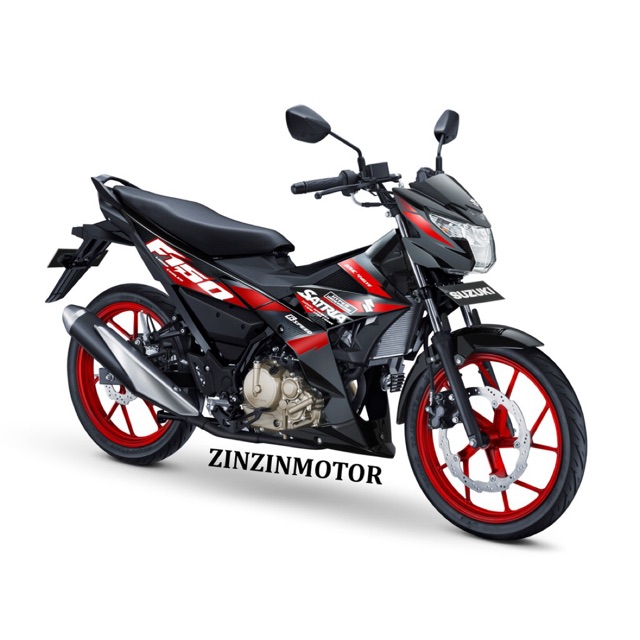 TEM SATRIA FI ĐỎ ĐEN BẠC 2018