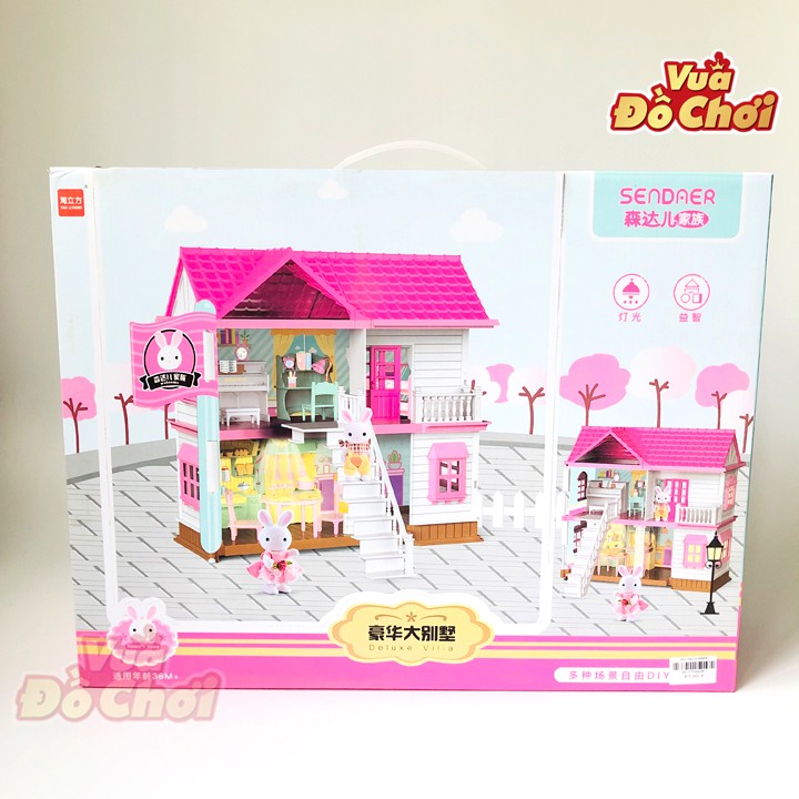 Đồ Chơi Biệt Thư Của Thỏ Trắng 9956-8