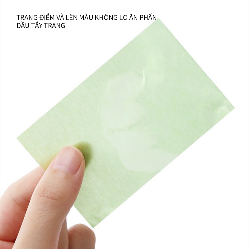 Bộ 100 Tờ Giấy Thấm Dầu Vệ Sinh Dầu Nhờn Thừa Trên Da Mặt-URBXYZ