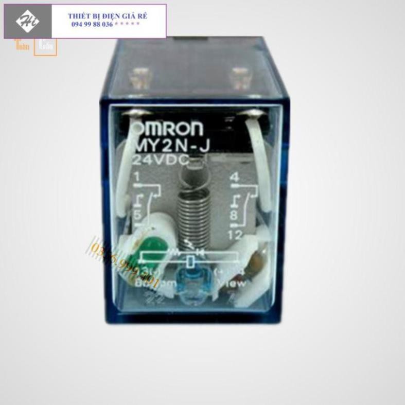 Rơ le trung gian Relay trung gian rơ le kiếng relay kiếng rơ le kính relay kính MY2N-J MY4N-J Omron
