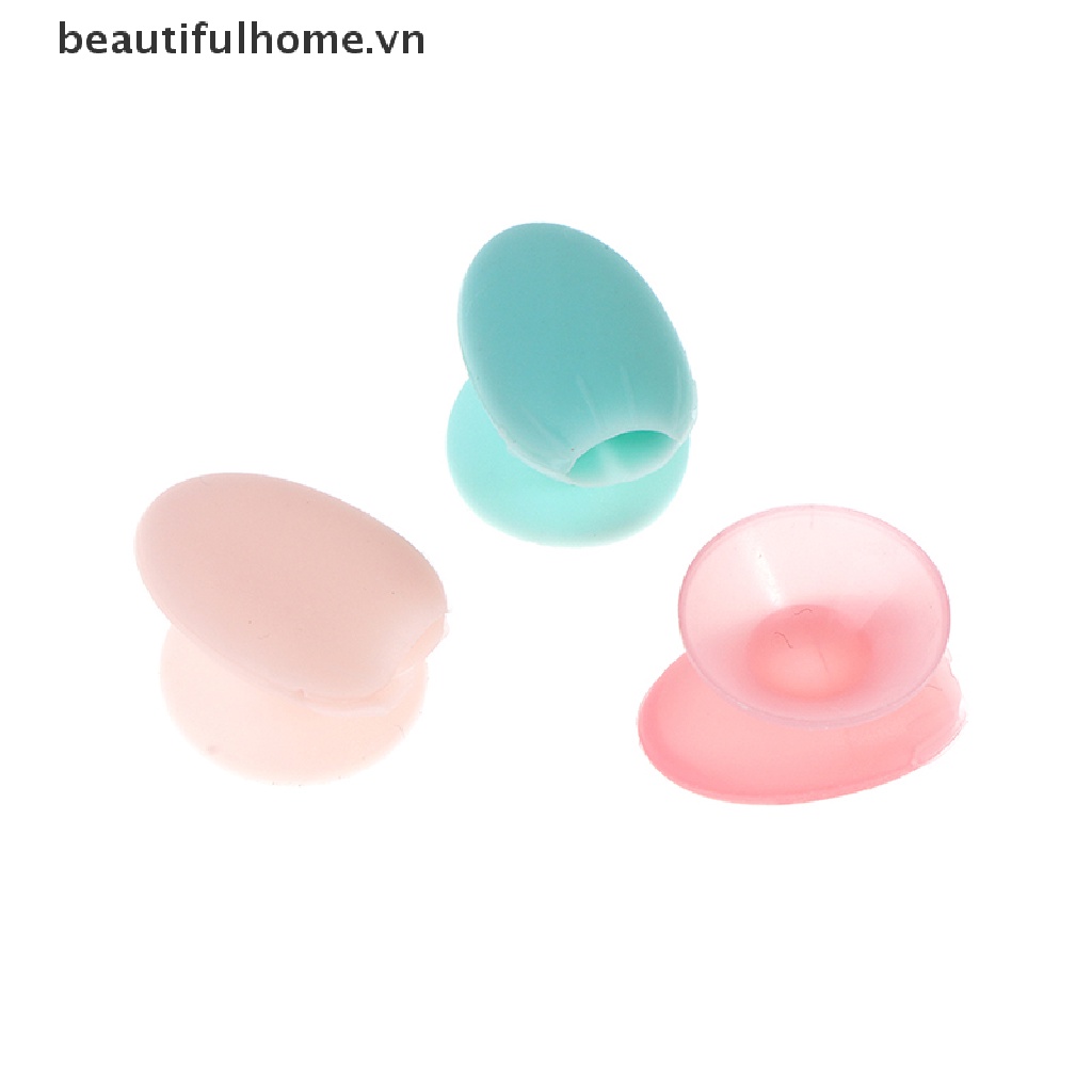 Bộ 5 Vỏ Bọc Silicone Bảo Vệ Cọ Trang Điểm Môi