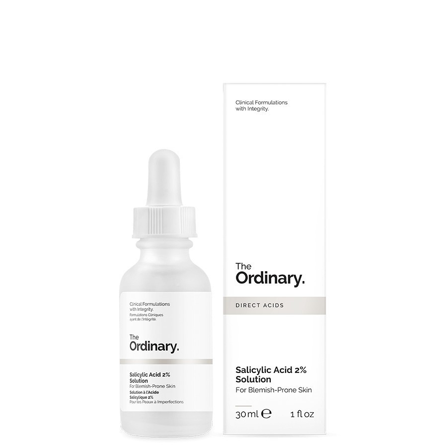 THE ORDINARY Salicylic Acid 2% Solution. Tinh chất serum dành cho da mụn trứng cá  và thâm