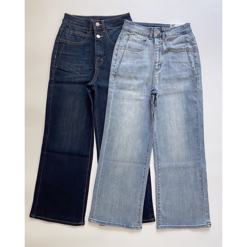 Quần culottes ngố 2 nút siêu xinh