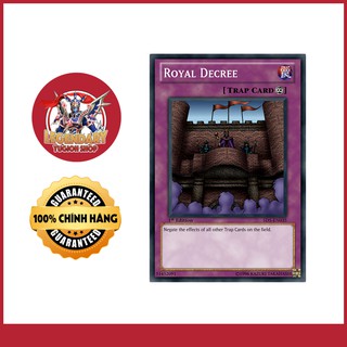 [EN-JP][Thẻ Bài Yugioh Chính Hãng] Royal Decree