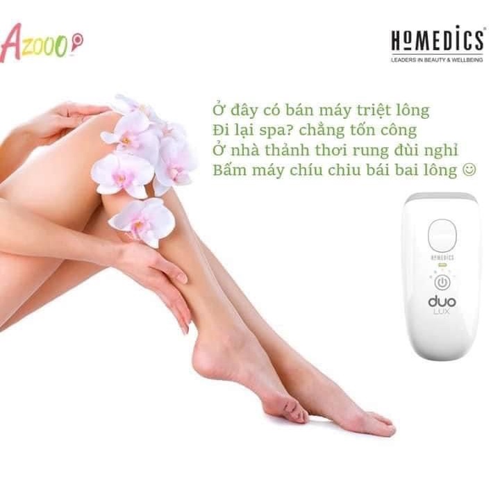 [ HÀNG CHÍNH HÃNG] Máy triệt lông Homedics