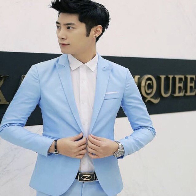 Áo vest nam 2 lớp có túi kiểu dáng Hàn Quốc phong cách trẻ trung