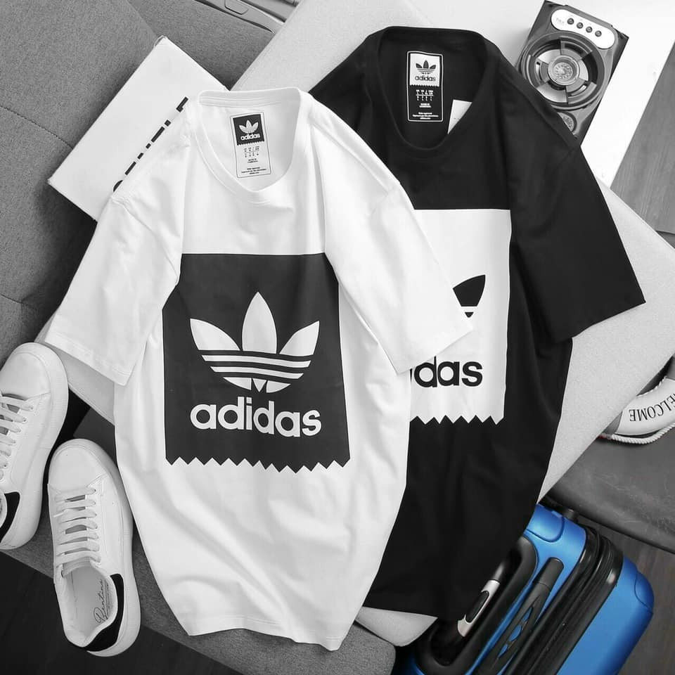 [COMBO MUA 1 ÁO TẶNG 1 MŨ TRƠN LƯỚI THỜI TRANG ] Áo phông Ad.id.as chất liệu cotton , áo phông Unisex thời trang