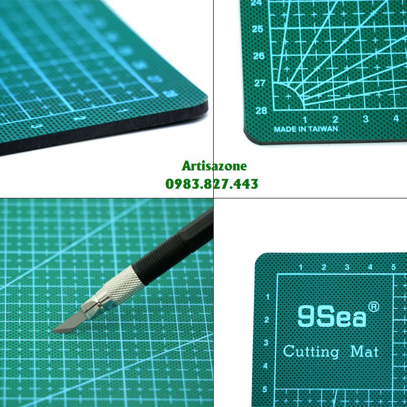 Bảng Cutting mat 9Sea - Size A3 (Hàng chất lượng tốt)