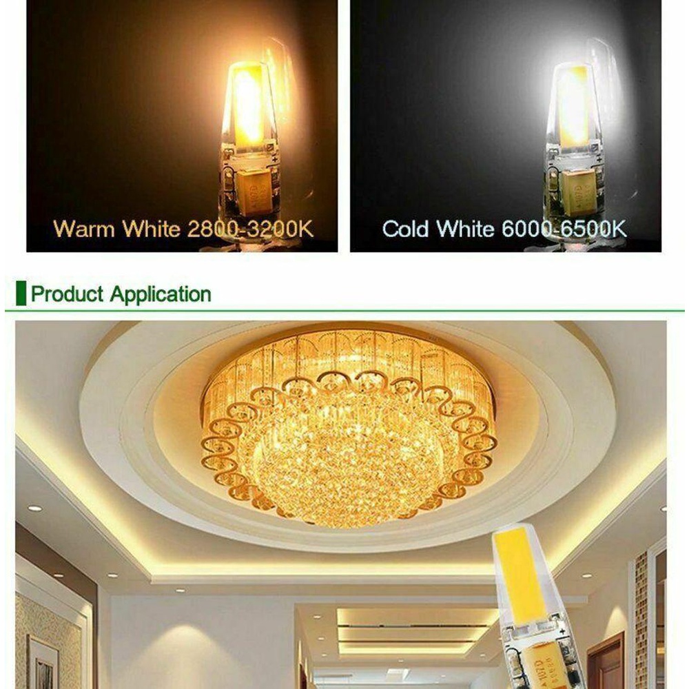Bóng Đèn Led COB G4 AC / DC Thay Thế