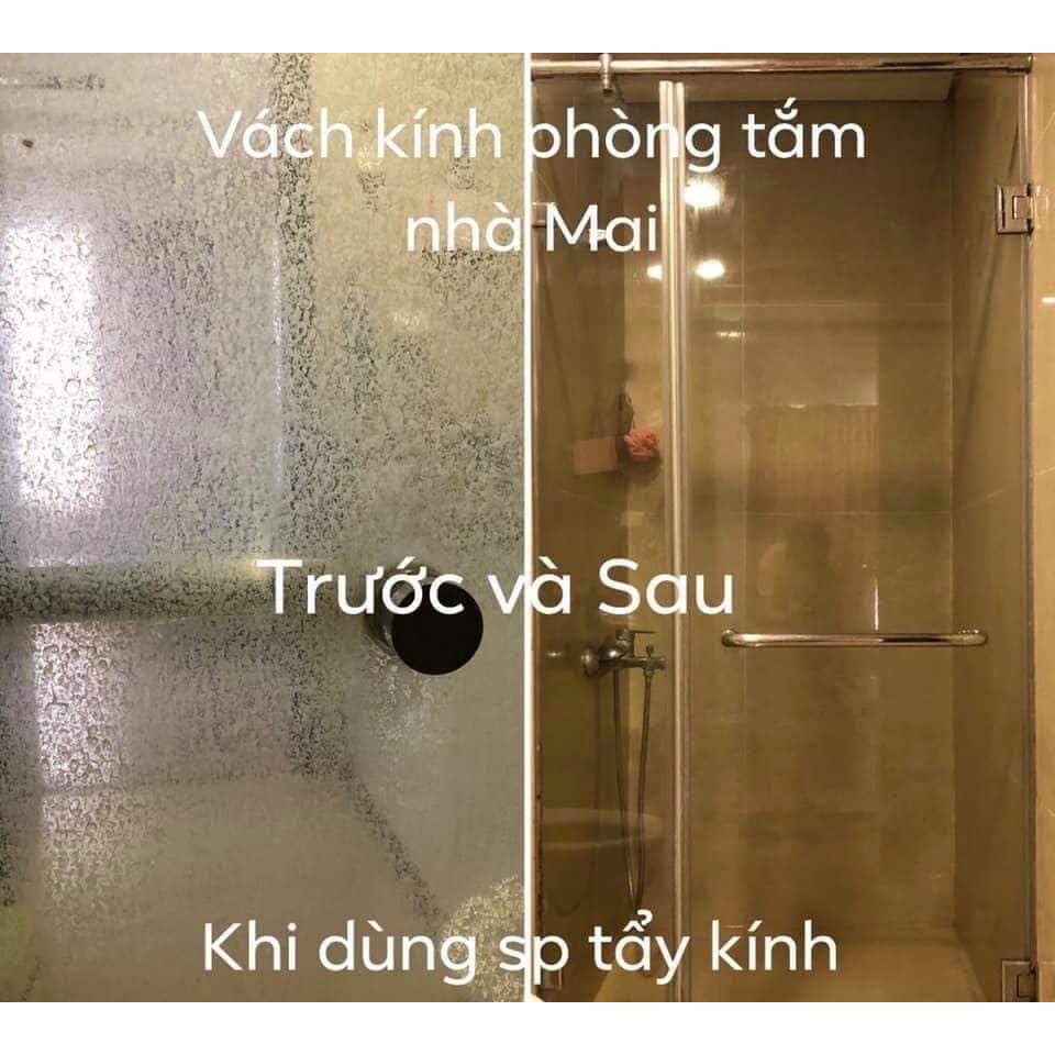 Nước tẩy rửa Smart 500ml -Tẩy rửa dầu mỡ lâu ngày , tẩy ố sứ, sen vòi inox, cặn canxi trên kính, mốc caosu