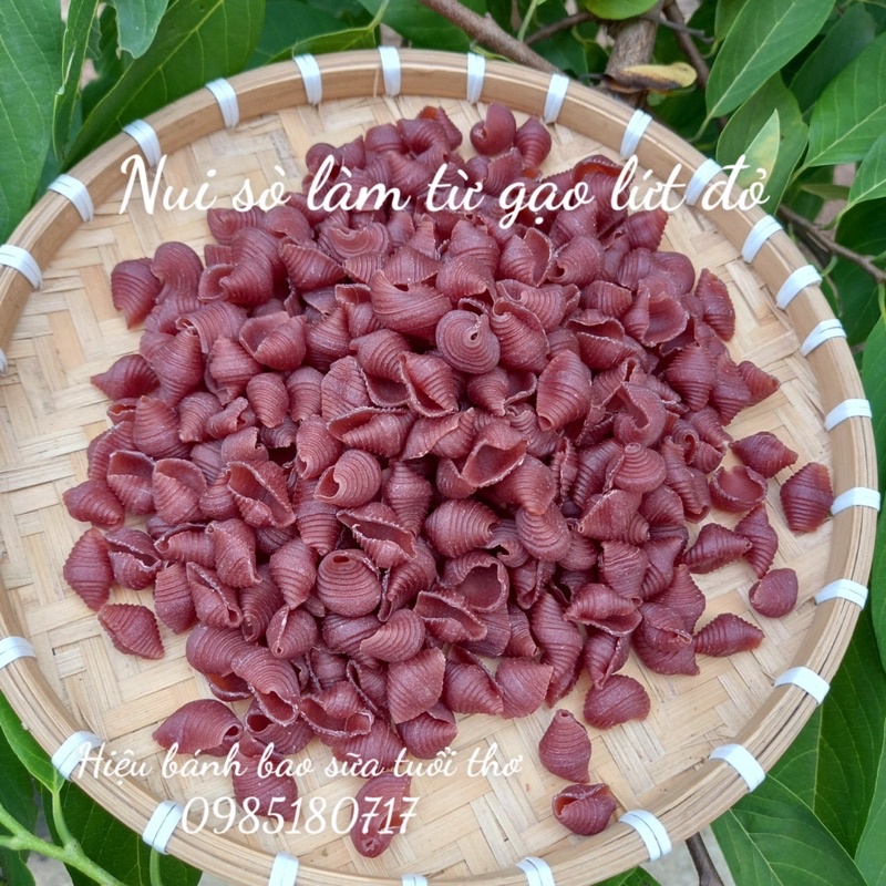 1KG Nui Sò ngũ sắc làm từ gạo lứt