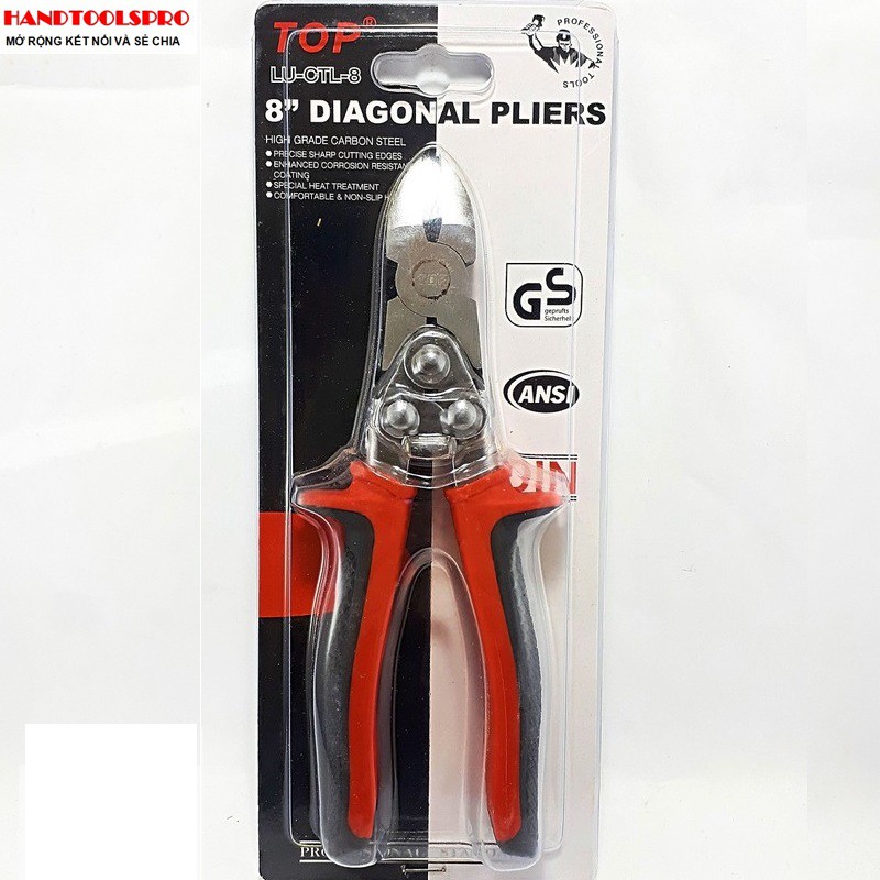 Kìm trợ lực cắt dây thép 8 inch TOP LU-CTL-8