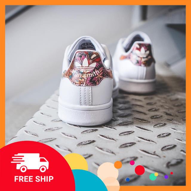 Giày Thể Thao Adidas Stan Smith Họa Tiết Hoa Thời Trang Cho Nữ