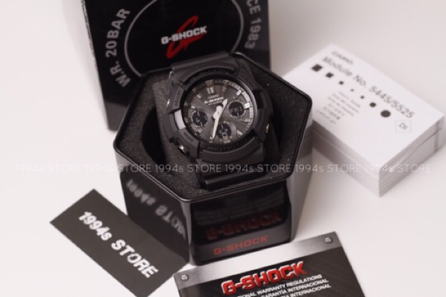 ĐỒNG HỒ CASIO NAM G-SHOCK GAS-100B-1A CHÍNH HÃNG