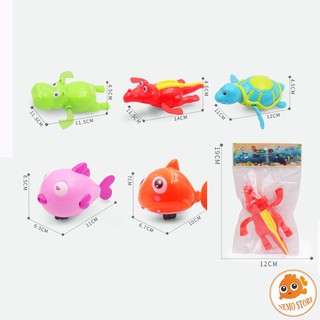 Đồ Chơi Nhà Tắm Cho Bé Đàn Thú Vặn Cót