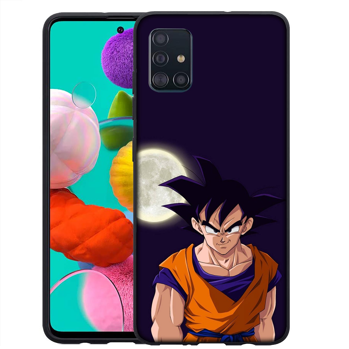 Samsung Galaxy A9 A8 A7 A6 Plus J8 2018 + A21S A70 M20 A6+ A8+ 6Plus Casing Soft Silicone Dragon Ball  goku DragonBall Z Phone Case