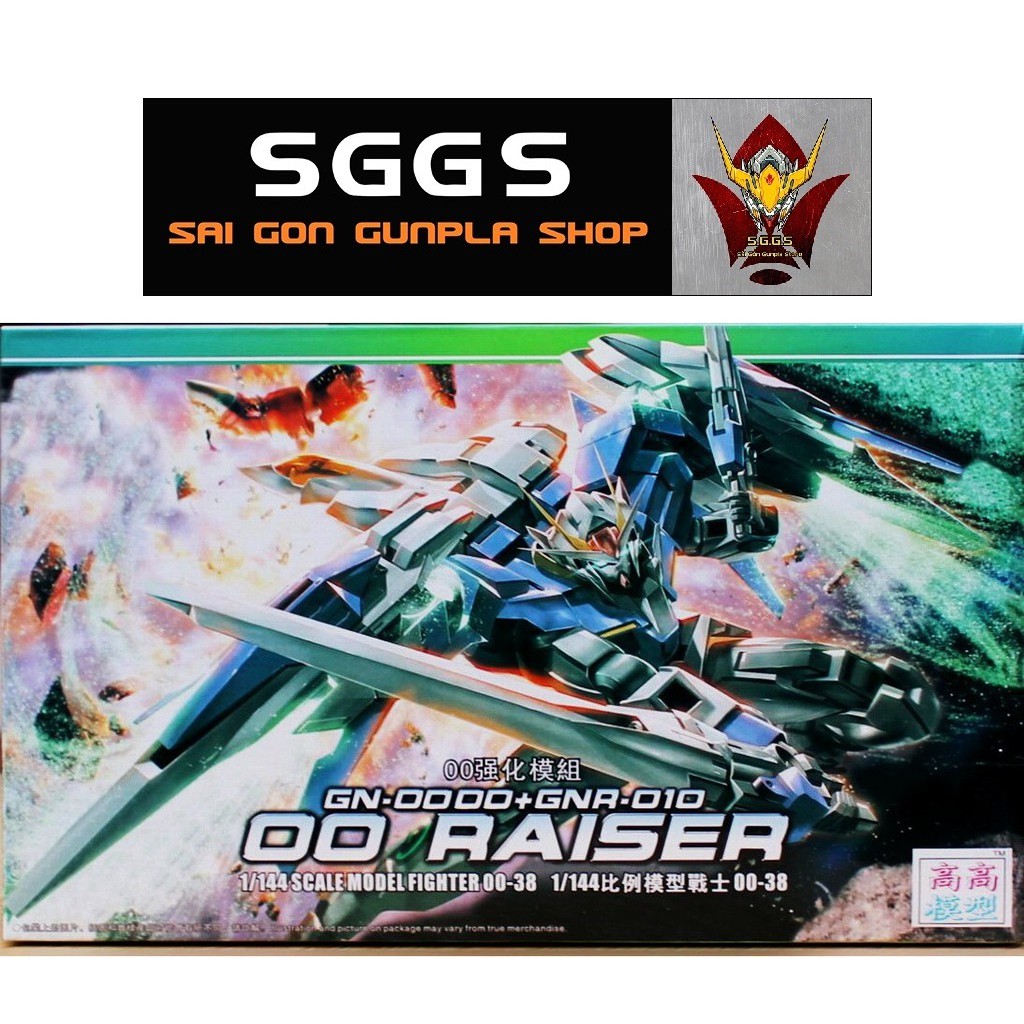 Mô Hình Gundam HG 00 Raiser TT Hongli 1/144 Đồ Chơi Lắp Ráp Anime