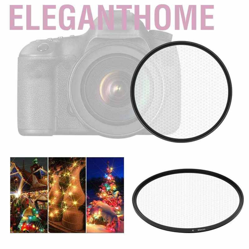 Eleganthome Junestar 95mm Star Night Shooting Filter for Pentax/Olympus/Fujifilm/Canon/Nikon