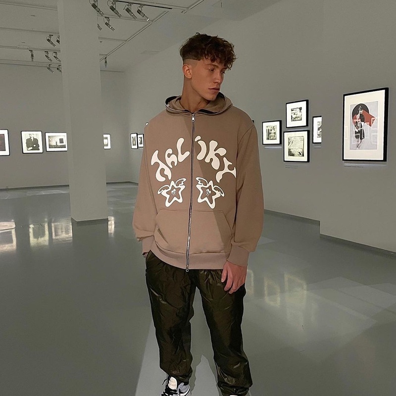 Áo hoodie In Chữ Y2K Phong Cách Harajuku Đơn Giản Thời Trang Cho Nam Và Nữ