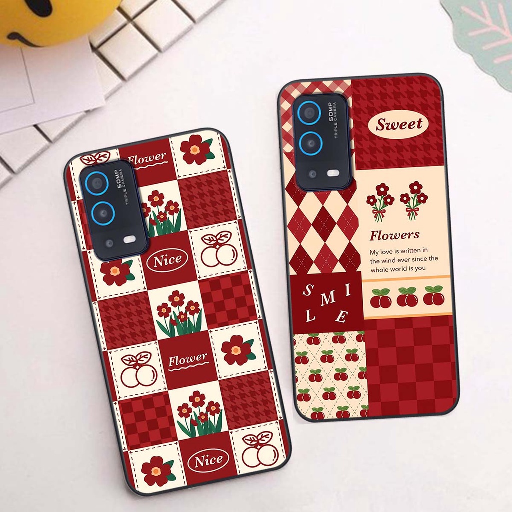 Ốp Oppo A54 / A55 họa tiết hoa, gấu thời trang, ốp dẻo bền đẹp