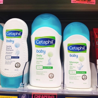 Sữa tắm gội và dưỡng ẩm  Cetaphil