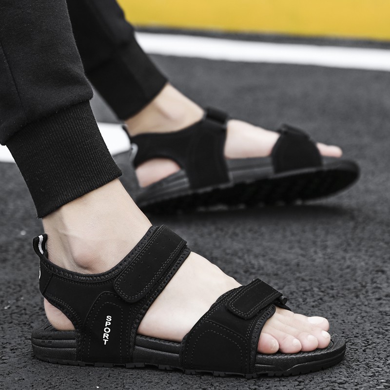 Giày sandal hở ngón đế bằng phong cách hàn quốc cho nam