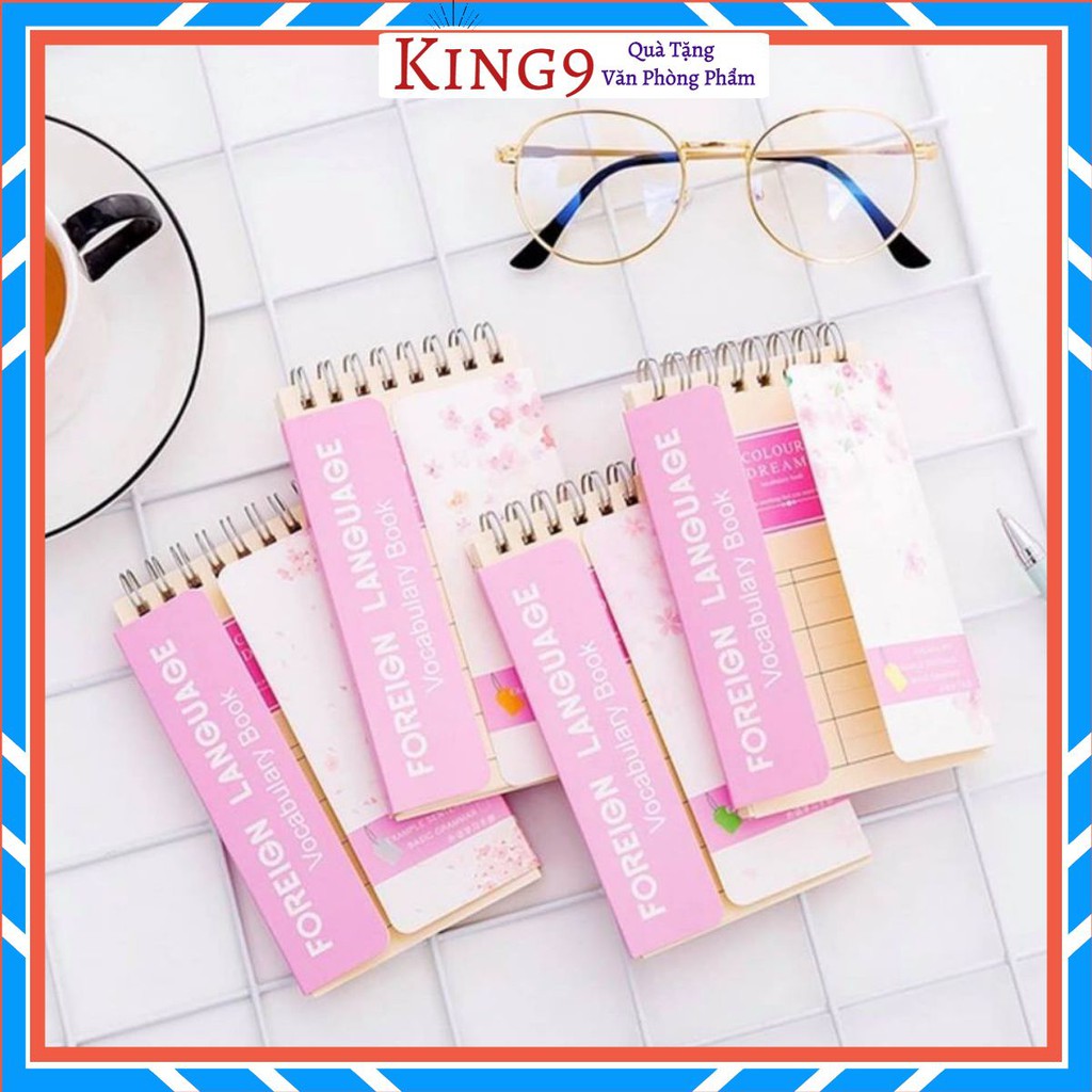 sổ từ vựng lò so