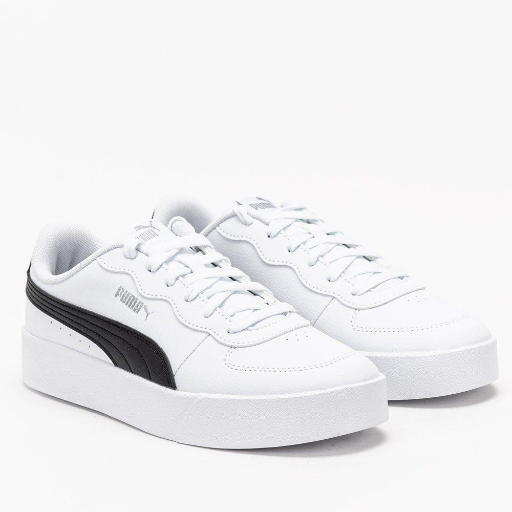 Giày Sneaker Thể Thao Nữ Puma Skye Clean Black/White - Dee Store VN