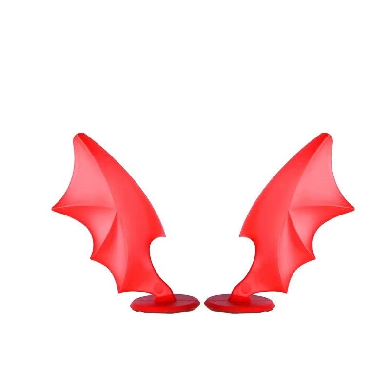 Cánh Dơi gắn mũ bảo hiểm cực xinh cute, trang trí nón bảo hiểm độc lạ Shop phượt Chân Đất