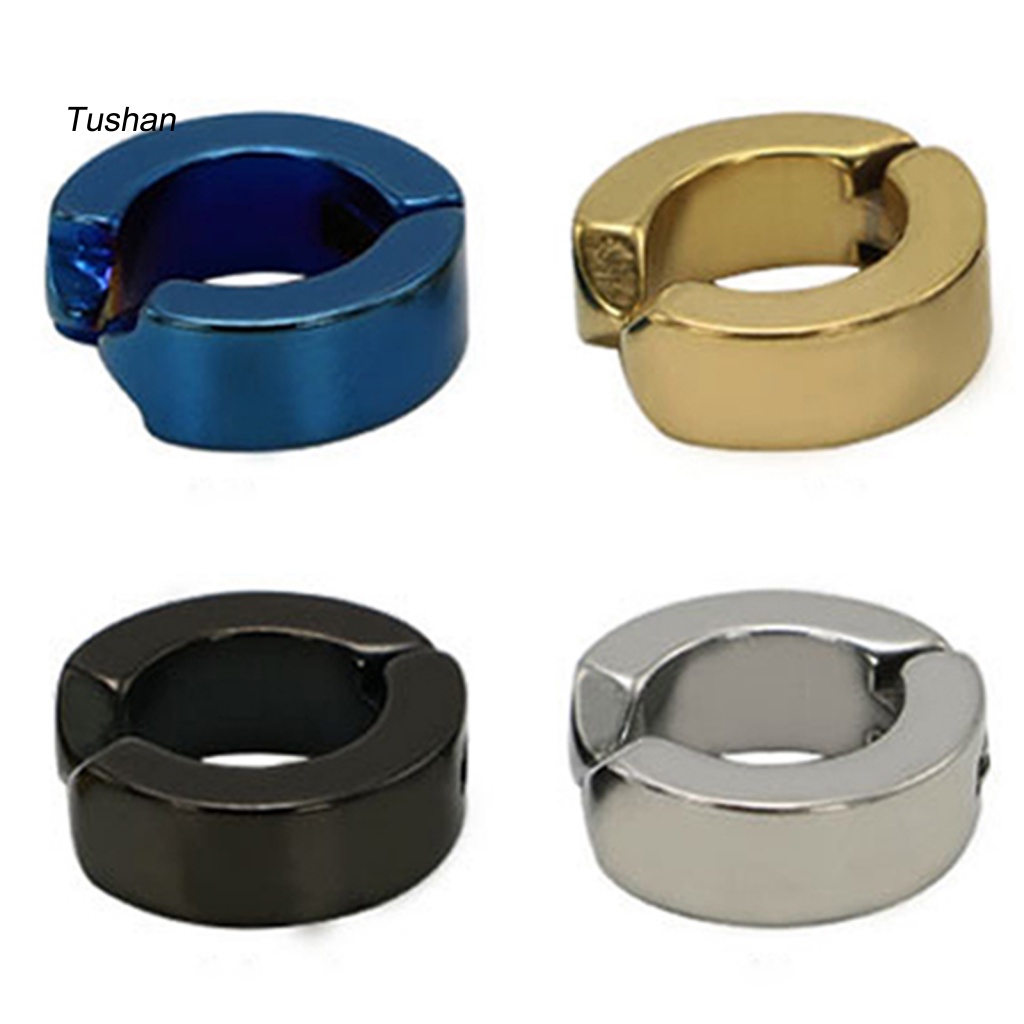 Khuyên Kẹp Vành Tai Bằng Thép Titan Cao Cấp Cho Nam