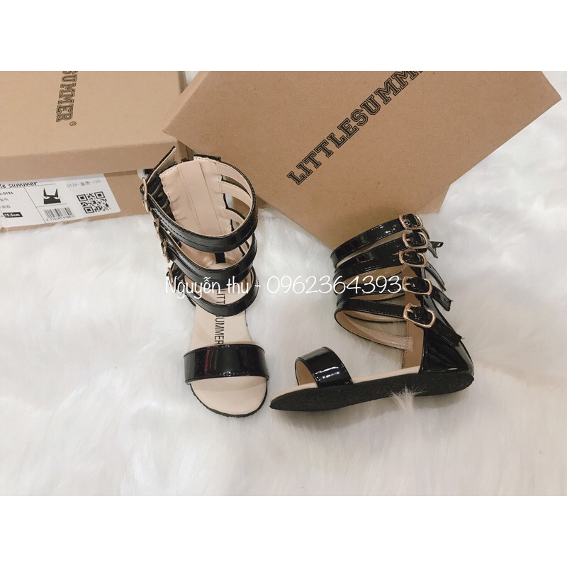 Sandal chiến binh cá tính cho bé gái từ 1 đến 6 tuổi