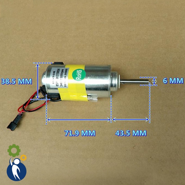 Motor 12-24V 3400rpm