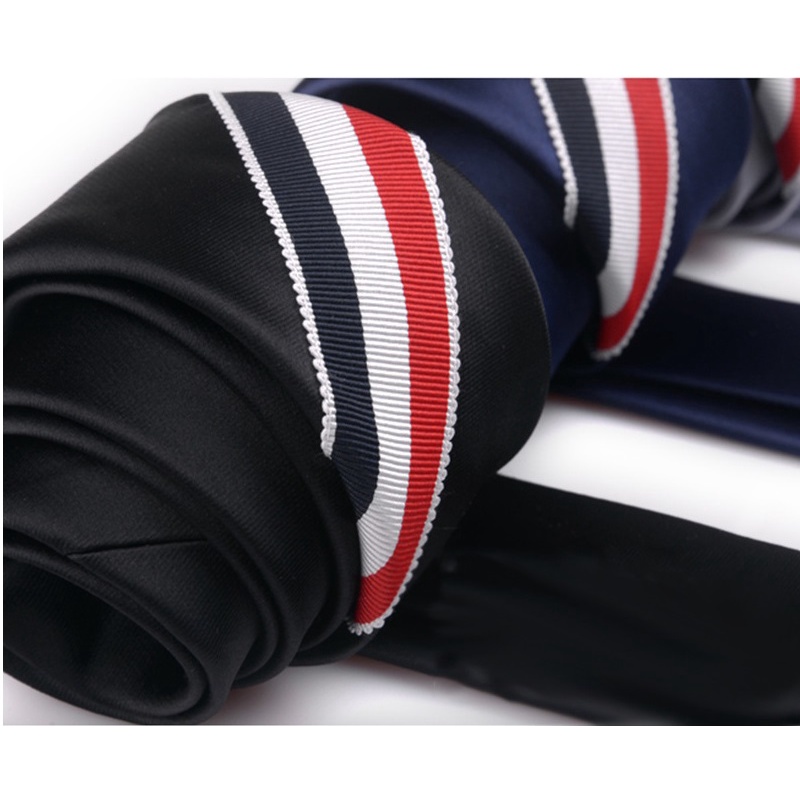 Cavat Nam thắt sẵn 6cm cao cấp phong cách Hàn Quốc, Cravat chú rể, Calavat công sở, Cà vạt dự tiệc, MC, nghệ sĩ CV-6491