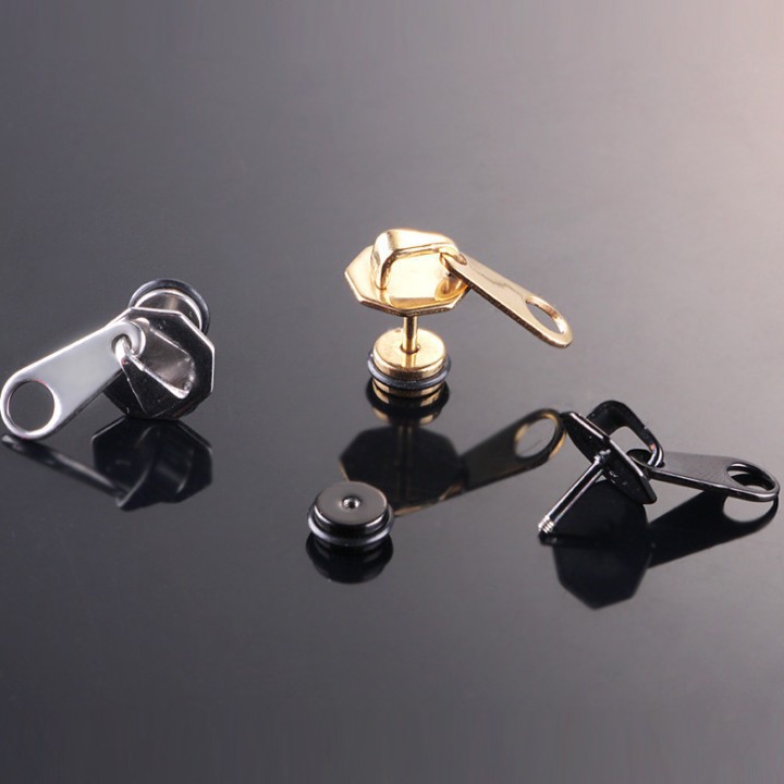 Bông Tai Nam Titan Không Đen TT 1364 - 1 cặp