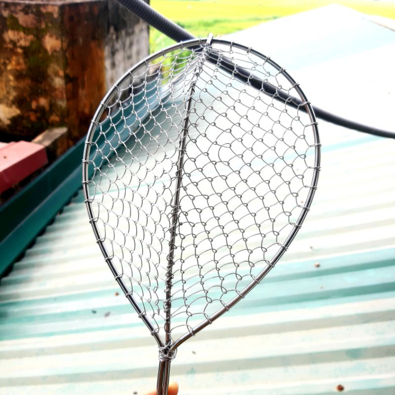 2 chiếc  inox 304 to chắc chắn . 20x25cm . , vợt inox cao cấp siêu bền