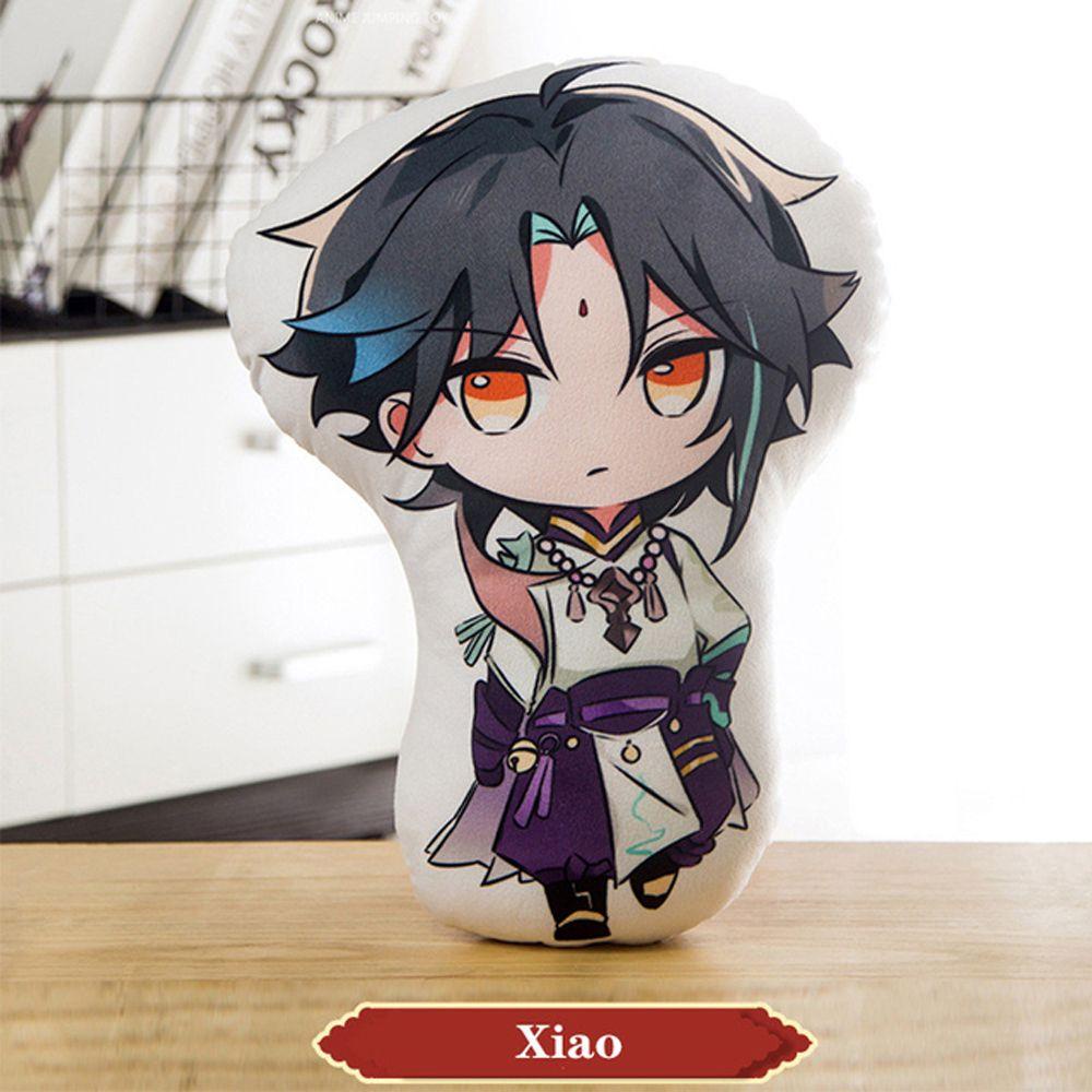 Móc Khóa Nhồi Bông Hình Nhân Vật Hoạt Hình Anime Genshin Va Chạm Hóa Trang