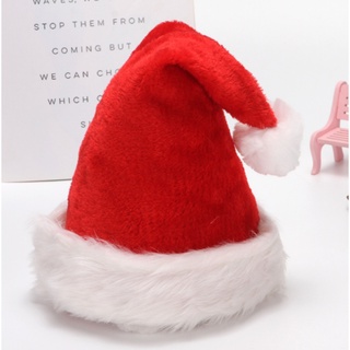 Nón noel lông dày