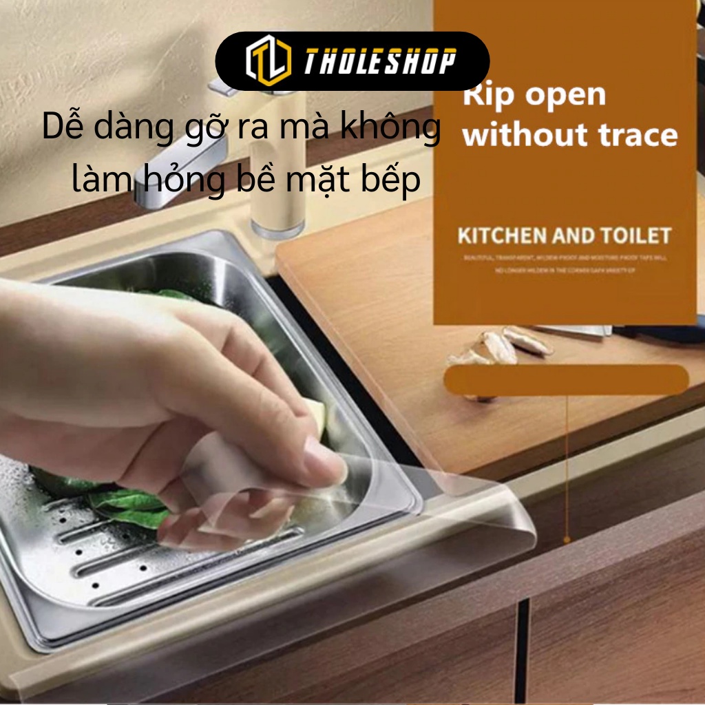 Keo Nhà Bếp - Cuộn Băng Keo 5m Không Thấm Nước, Chống Dầu, Ẩm Mốc, Rỉ Sét 7309