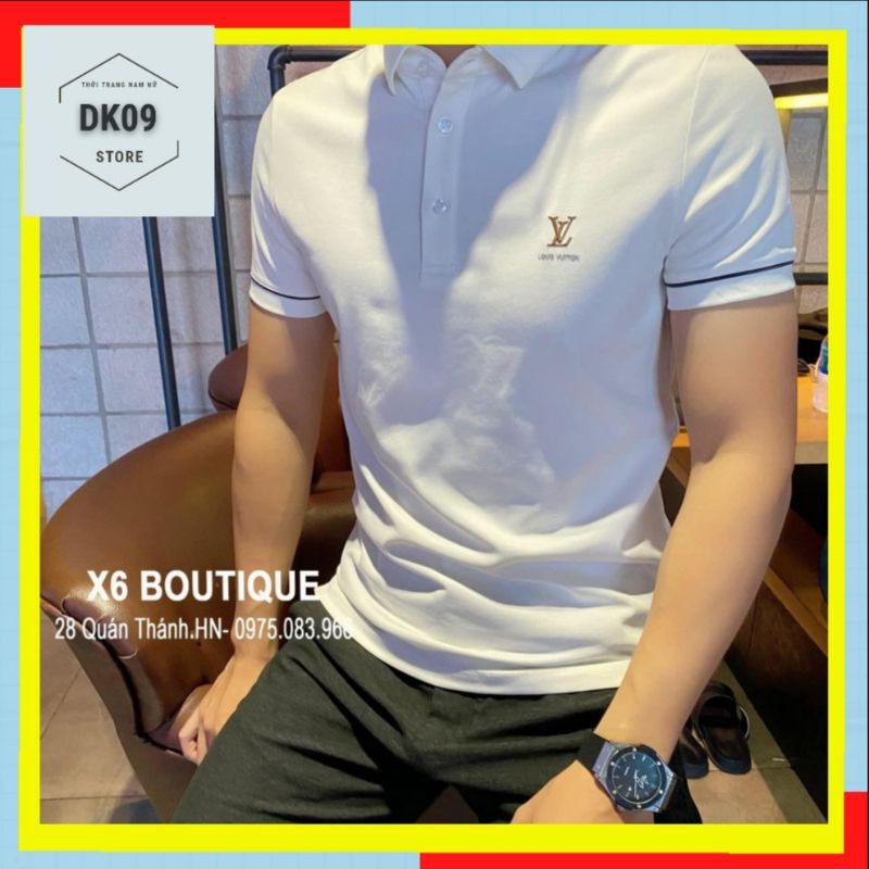 Áo Thun Nam Ngắn Tay Cổ Bẻ
