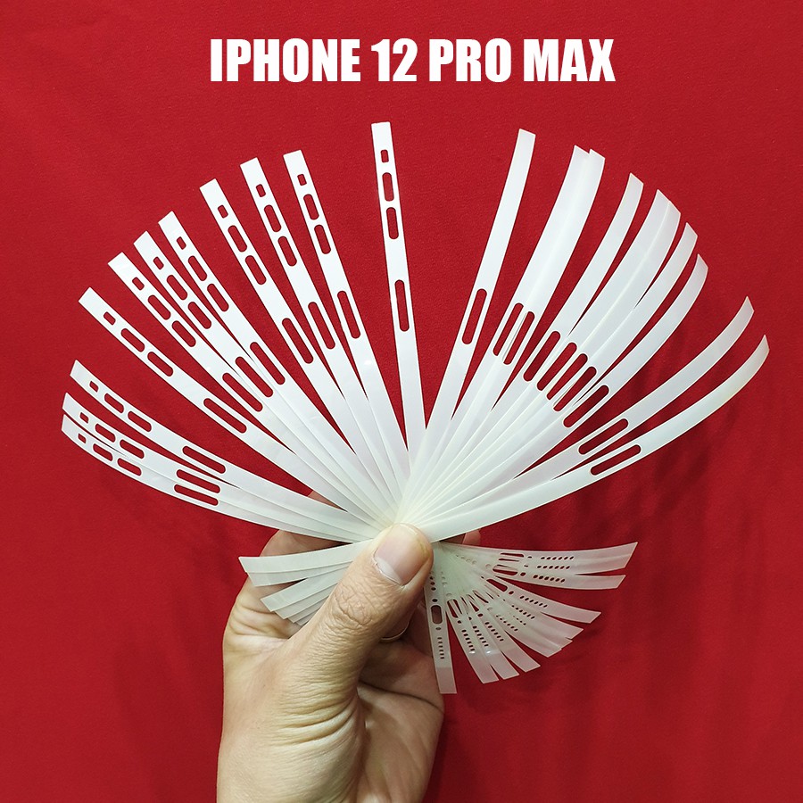 Dán lưng dán viền Iphone 12 Pro Max (PPF 3 lớp cao cấp)