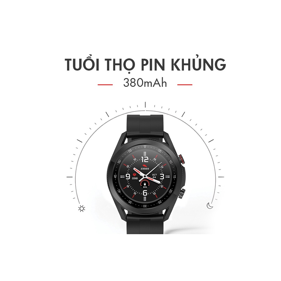 Đồng hồ thông minh microwear L19 dung lượng pin khủng chống nước ip68 - Bảo hành 3 tháng - VietphukienHN