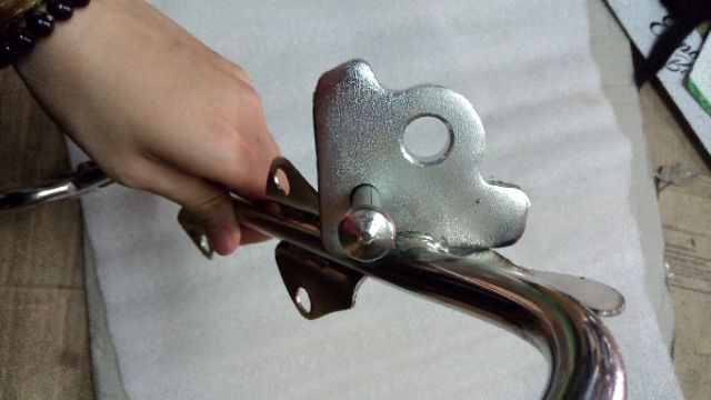 Gác máy inox đặc dùng cho Dream và Wave, Wave Rs