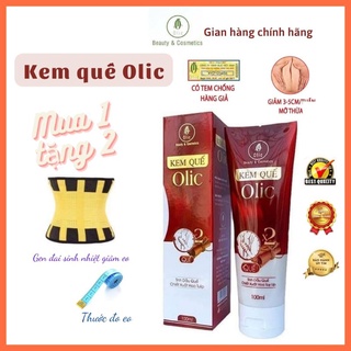 Kem tan mỡ quế, gel tan mỡ bụng, giảm cân hủy mỡ olic