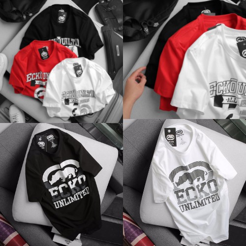 Áo Thun Phông Nam Nữ Cặp Đôi Unisex VNXK (Hàng Xuất Khẩu Dư Xịn) Local Brand Tay Ngắn Cổ Tròn 100% Cotton ECKO0007