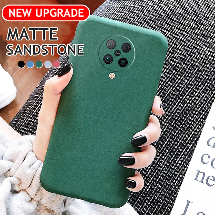 Ốp Lưng Mềm Chống In Vân Tay Màu Xanh Lá Cho Xiaomi Redmi Go 9 9a 9c 8 8a 7 7a K30 Ultra Redmi Note 8t Note 7 Pro